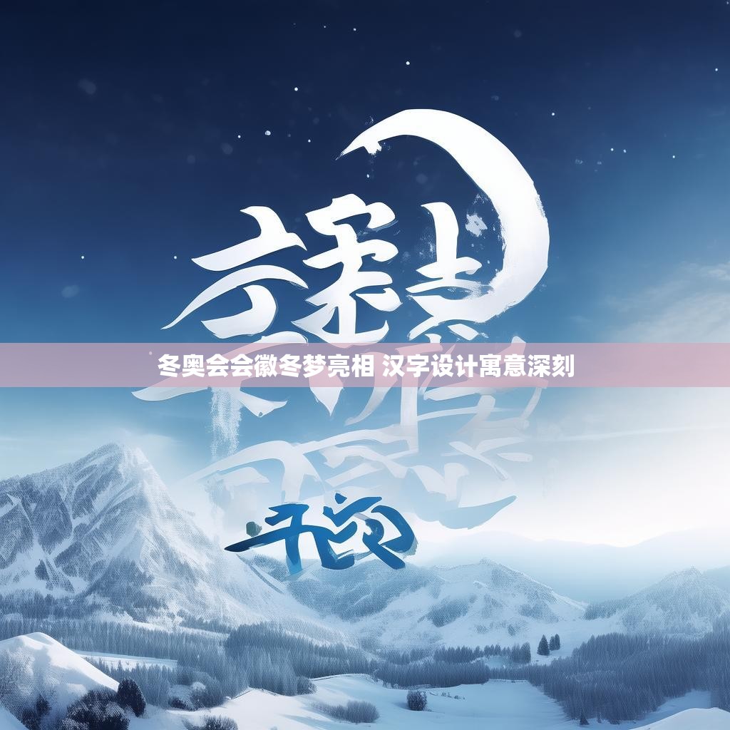 冬奥会会徽冬梦亮相 汉字设计寓意深刻