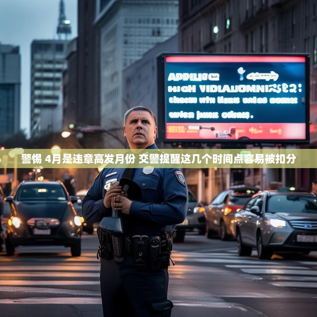 警惕 4月是违章高发月份 交警提醒这几个时间点容易被扣分